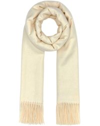 Johnstons of Elgin - Ivory Cashmere Scarf - Lyst