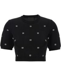 Givenchy - All Over Logo Top - Lyst