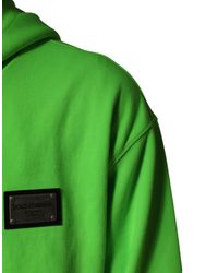 Dolce & Gabbana - Fullzip Fleece Hoodedsweatshirt Sweater Polyester Clothing - Lyst