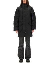 Alpha Industries - Long Bomber Jacket N-3B - Lyst