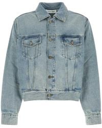 Fear Of God - Denim Jacket Light Faded Wash - Lyst