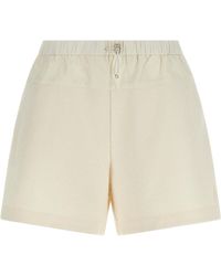 Moncler - Bouclé Shorts - Lyst