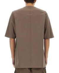 Rick Owens - Jumbo T-Shirt Cotton T-Shirts - Lyst