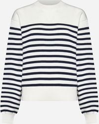 Khaite - Viola Striped Cashmere Sweater - Lyst