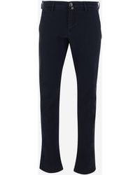 Jacob Cohen - Pants Stretch Cotton-Blend Lyocell Trousers - Lyst