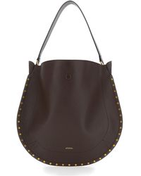 Isabel Marant - Hobo Bag Oskan Leather Shoulder - Lyst