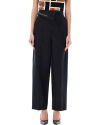 Fendi - Tailored Trousers - Lyst