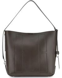 Hogan - Medium Hobo Bag Hocket Calfskin Shoulder - Lyst