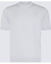Eleventy - Light Cotton T-Shirt - Lyst
