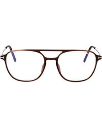 Tom Ford - Aviator Optical Ft5874 B 048 - Lyst