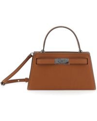 Tory Burch - 'Petite Lee Radziwill' Crossbody Bag With Adjustable And Removable Shoulder Strap And T-Buckle Closure - Lyst