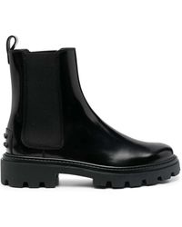 Tod's - Chelsea Boots In Leather - Lyst