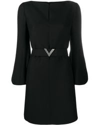 Valentino - V Belt Dress - Lyst