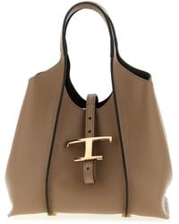 Tod's - 'T Timeless' Mini Handbag - Lyst