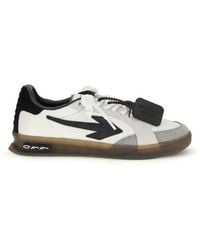 Off-White c/o Virgil Abloh - Calf Leather Bos Taurus Low Top Sneakers - Lyst
