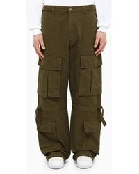 DARKPARK - Military Cotton Baggy Cargo Trousers - Lyst