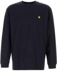 Carhartt - Midnight Cotton Chase T-Shirt - Lyst