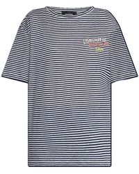 DSquared² - Summer Lovers Breezy Fit Striped T-Shirt - Lyst
