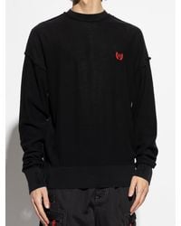Balenciaga - Bb Monogram Logo Oversize Sweater Clothing Knitwear - Lyst