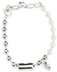 McQueen - Brass Bracelet - Lyst