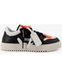 Off-White c/o Virgil Abloh - 3.0 Court Low-Top Leather Sneakers - Lyst