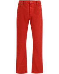 Versace - Straight-Leg Cotton Denim Jeans - Lyst