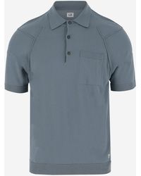 C.P. Company - Sea Island Cotton Polo Shirt - Lyst