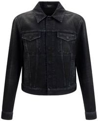Gucci - Cotton Denim Jacket Clothing - Lyst