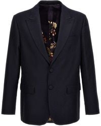 Etro - Wool And Cotton Jacquard Jacket - Lyst