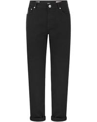 Brunello Cucinelli - Five-Pocket Traditional Fit Trousers - Lyst