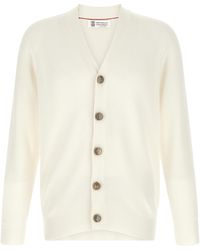 Brunello Cucinelli - Cotton Cardigan Clothing - Lyst