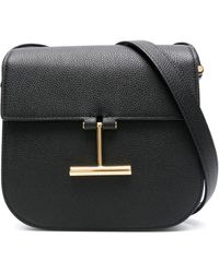 Tom Ford - Hanging-t-hardware Leather Bag - Lyst