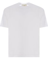 FILIPPO DE LAURENTIIS - T-Shirt Filippo De Laurentis Made Of Cotton - Lyst