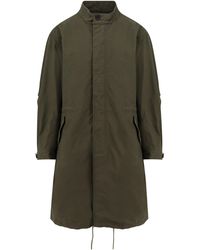 Givenchy - Water-Proof Cotton Parka Jacket - Lyst