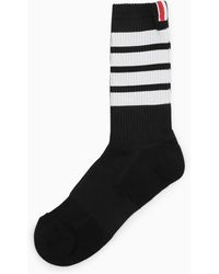 Thom Browne - Black Sports Socks - Lyst