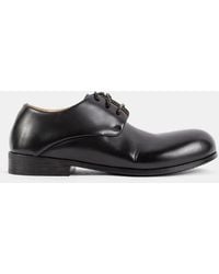 Marsèll - Capozucca Derby Smooth Leather Flat Shoes - Lyst