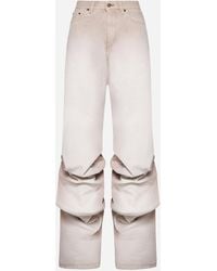 Y. Project - Draped Cuff Jeans - Lyst