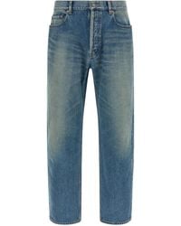 Saint Laurent - Mid Rise Jeans - Lyst