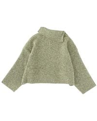 Ganni - Ganni Side Button Closure Sweater - Lyst
