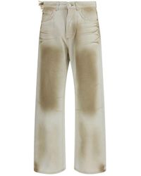 Magliano - Beige Cotton Jeans Denim - Lyst