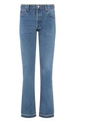 RE/DONE - Re-Done X Levis High-Rise Skinny-Fit Jeans Cotton Skinny - Lyst