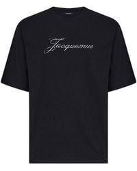 Jacquemus - Jersey The Logo-Printed T-Shirt - Lyst