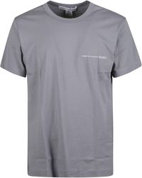 Comme des Garçons - Logo Detail T-Shirt - Lyst