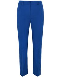 Weekend by Maxmara - Cecco Stretch Cotton Trousers - Lyst