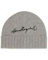 MM6 by Maison Margiela - Wool Oves Aries Beanie Accessory - Lyst