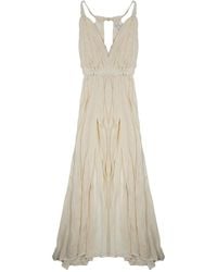 120% Lino - Dress Linen Blend Viscose - Lyst