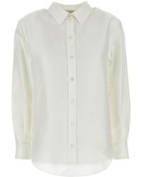 McQueen - Silk Shirt - Lyst