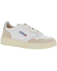 Autry - 'Medalist' Low Top Sneakers With Logo Patch On Tongue And Side - Lyst