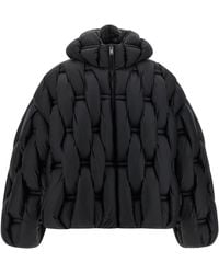 RAXXY - 3D Braided Nylon Down Jacket - Lyst