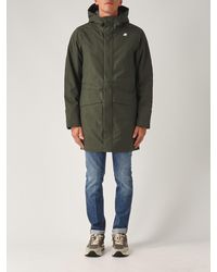 K-Way - Jarno Twill Marmotta Jacket - Lyst